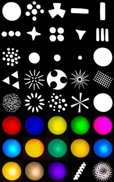 НАБОР 2X ГОЛОВЫ ГЛАДИАТОРА COLORSTAGE 280 Вт КОРОБКА 3 в 1