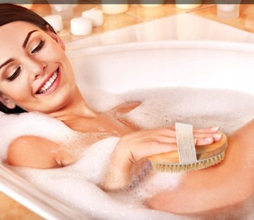 ЩЕТКА ДЛЯ СУХОГО МАССАЖА ТЕЛА НАТУРАЛЬНАЯ АГАВА