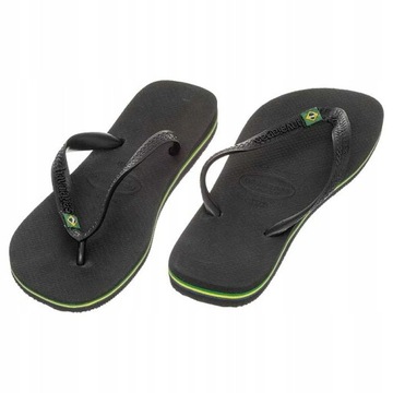 HAVAIANAS JAPONKI MĘSKIE CASUAL CZARNE 47-48 1ŻHA