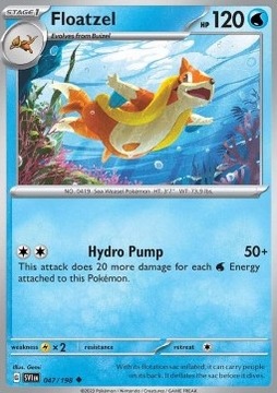 Scarlet & Violet 047/198 Floatzel