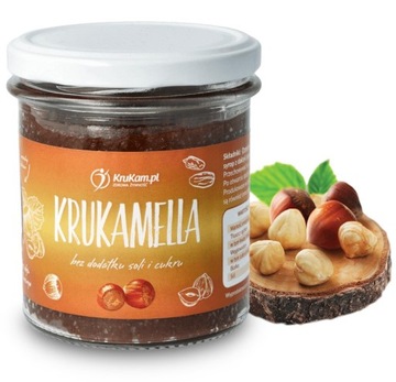 PASTA ORZECHOWA KRUKAMELLA MASŁO ORZECHY LASKOWE