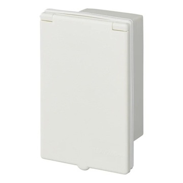 ВНЕШНЯЯ РОЗЕТКА CEE 230 В ДЛЯ КАМЕРНЫХ ПРИЦЕПОВ, БЕЛАЯ