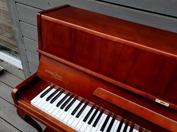 Pianino Nordiska Classica 112cm RENNER 1966r CIEMNY BRĄZOWY