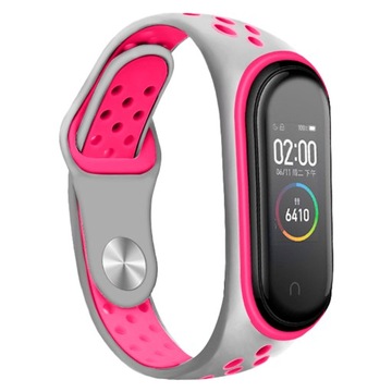 Opaska pasek perforowany do Xiaomi Mi Band 3/4 | 7 KOLORÓW