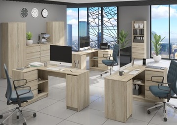 КОМОД 120 СМ С 6 ЯЩИКАМИ ВЕНГЕ MIX Sonoma PL