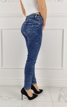 ЖЕНСКИЕ ДЖИНСЫ ПУШ-АП Синие 2