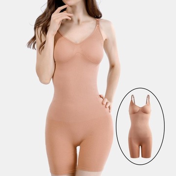 Full Body Shaper Women Tummy Control Ciemna s