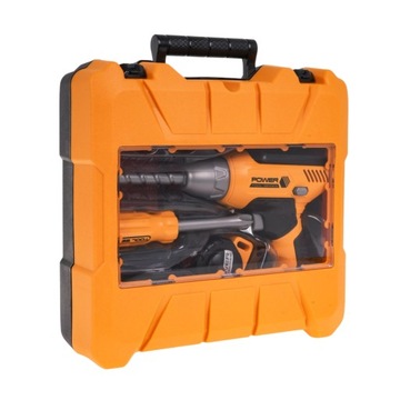 НАБОР ИНСТРУМЕНТОВ В ЧЕМОДАНЕ ДРЕЛЬ И ОТВЕРТКА ЗВУКОВЫЕ ЭФФЕКТЫ XXL