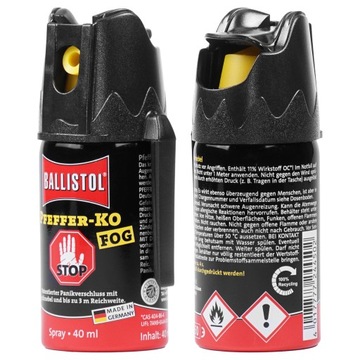 Gaz Pieprzowy Chmura Klever KO FOG - 40 ml