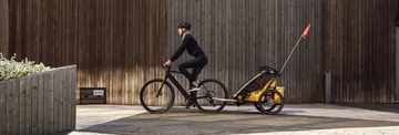 Велосипедный прицеп Thule Chariot, ранг 1, желтый