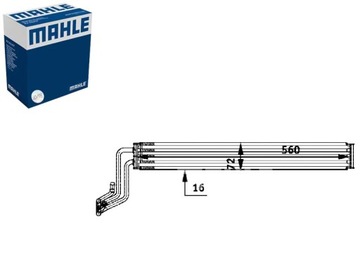 МАСЛЯНЫЙ ОХЛАДИТЕЛЬ AUDI Q7 VW TOUAREG 2.5D-3.6 01/03-08/15 MAHLE