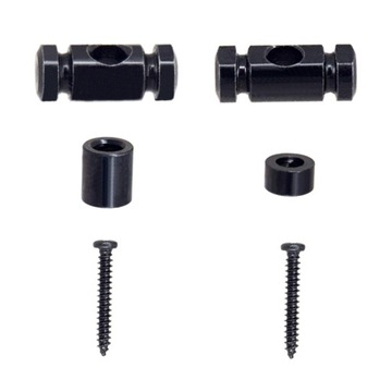 Фиксаторы струн для электрогитары, черные струны