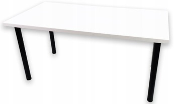 BIURKO GAMINGOWE BIAŁE KOMPUTEROWE 120x60x36 STÓŁ