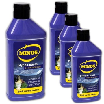 Pasta w płynie do nagrobków Minos 270 ml x 4 sztuk