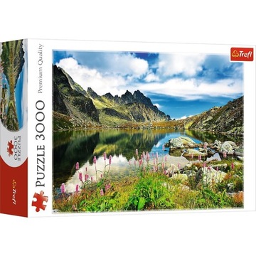 Puzzle 3000 elementów. Jezioro w górach