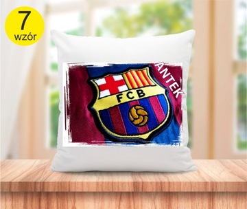 ПОДУШКА FC BARCELONA Микрофибра + НАЗВАНИЕ
