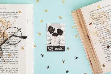 Закладка - Бульдог - подарок, планировщик