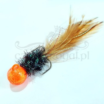 Kogut Crazy Sting 15gr #1 Pomarańcz UV z brązem