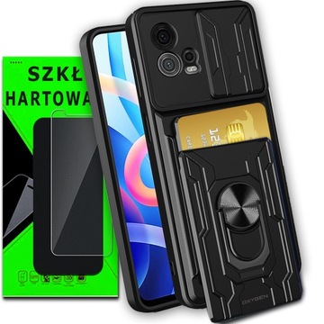 PANCERNE Etui OXYGEN MC do Motorola G72 + Szkło