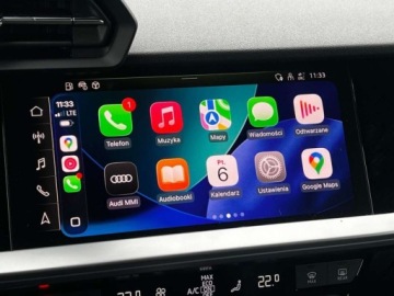 Audi A3 8Y S3 Sportback 2.0 TFSI 310KM 2024 Audi S3 Sportback VAT 23 Matrix Tempomat ACC Pakiet czern Kola 19, zdjęcie 29