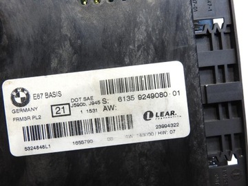 МОДУЛЬ КОНТРОЛЛЕРА СВЕТА BMW X1 E84 9249080 5324848L1 23994322