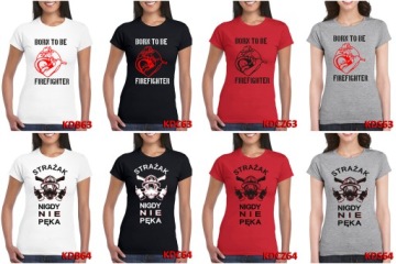 ФУТБОЛКА ПОЖАРНЫЙ - ПОЖАРНАЯ ДЕПАРТАМЕНТ В ПОДАРОК