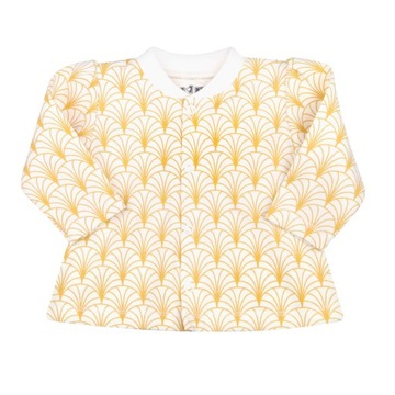Kaftan niemowlęcy wafelek bawełna organiczna 68