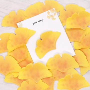Sticky Notes zestaw małych karteczek samoprzylepnych w kształcie liści 30sz