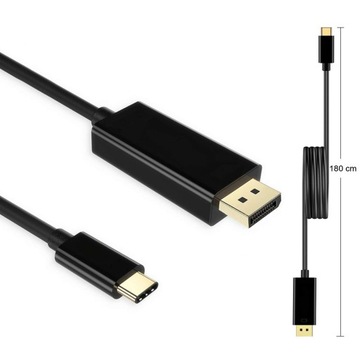 КАБЕЛЬ-АДАПТЕР USB-C 3.1 TYPE C НА HDMI 4K, 200 СМ