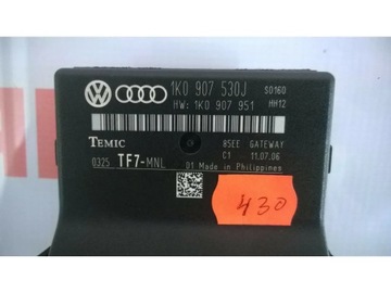 AUDI A3 JINÝ MODUL ŘÍDÍCÍ 1.6 BENZÍN 1K0907951