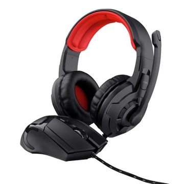 Zestaw Gamingowy 2w1 Trust Basics Gaming Headset Mouse mysz + słuchawki