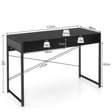 Компьютерный стол с 2 ящиками консоли