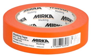 MIRKA taśma maskująca pomarańczowa 30mm x 45m