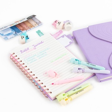 Kidea Tealfful Cats Self -Adhesive Indexing вкладки