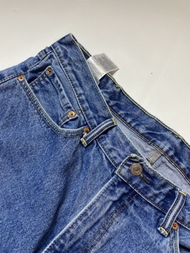 Levi's 505 STRAUSS LEVIS oryginalne niebieskie Spodnie Jeansy W 38 L 32