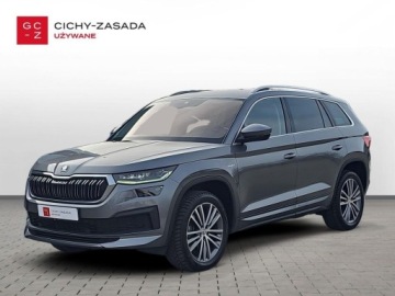 Skoda Kodiaq I SUV Facelifting 2.0 TSI 190KM 2022 Skoda Kodiaq LaurinKlement DSG, Matrix Led, Salon PL, Serwis ASO, VAT 23