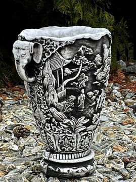 Цветочный горшок Нагано, садовая фигура из бетона