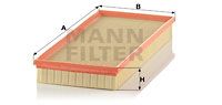 FILTR VZDUCHU C 40 163 MANN-FILTER