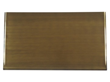 blacha przed kominek mosiądz patynowany 80x50cm B