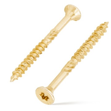 Wkręty Do Drewna Ciesielskie Stożkowe 4,5x60 Torx Śruby Płyt Desek KLIMAS