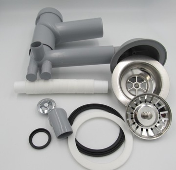 Syfon zlewozmywakowy Prevex 90 mm