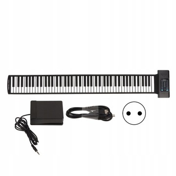 ROLL-UP PIANINO ZWIJANE ELEKTRONICZNE 88KLAWISZY
