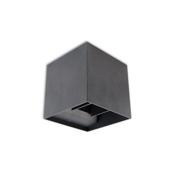 Oprawa architektoniczna Lampa Kinkiet Kira LED G9 regulacja antracyt
