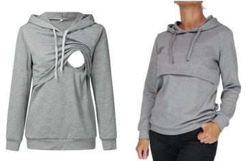 NOWOŚĆ EXTRA BLUZA CIĄŻA KARMIENIE M