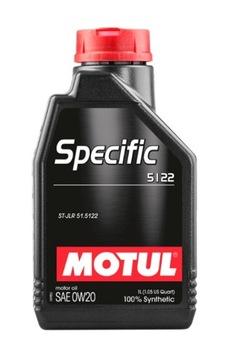 OLEJ MOTUL SPECIFIC 5122 0W20 1L C5 STJLR.51.5122