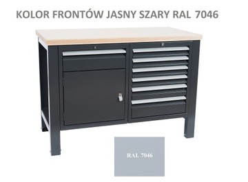 stół warsztatowy do garażu narzędziowy szuflady