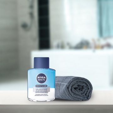 NIVEA MEN PROTECT CARE 2в1 Освежающее средство после бритья для мужчин 100мл