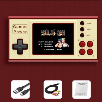 МИНИ-ПОРТАТИВНЫЙ ТВ-ИГРА K30 РЕТРО ДО 500 ИГР