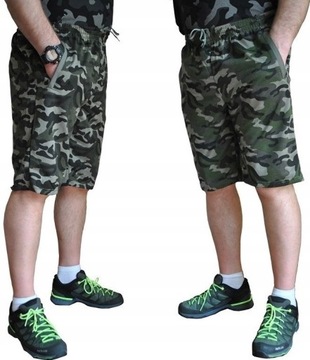 SPODENKI 3/4 pas 150cm roz. 8XL CAMO