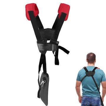 РУЧНАЯ ГАЗОНОКОСИЛКА С ДВОЙНЫМИ НАПЛЕЧНЫМИ РЕМНЯМИ